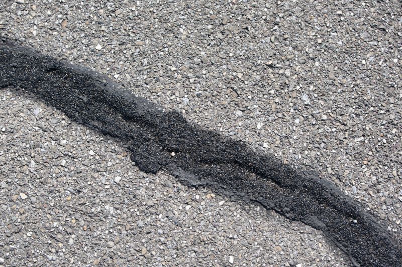 Finished Asphalt Driveway with Sealant